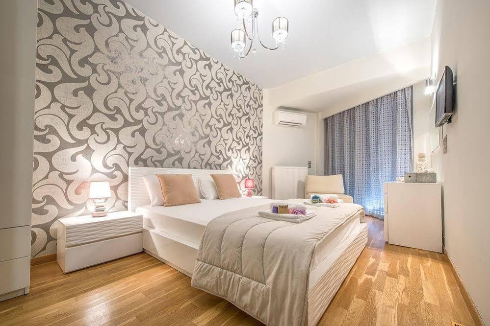 Astarte Villas - Istar Villa With Tennis Court Makhairádhon Esterno foto